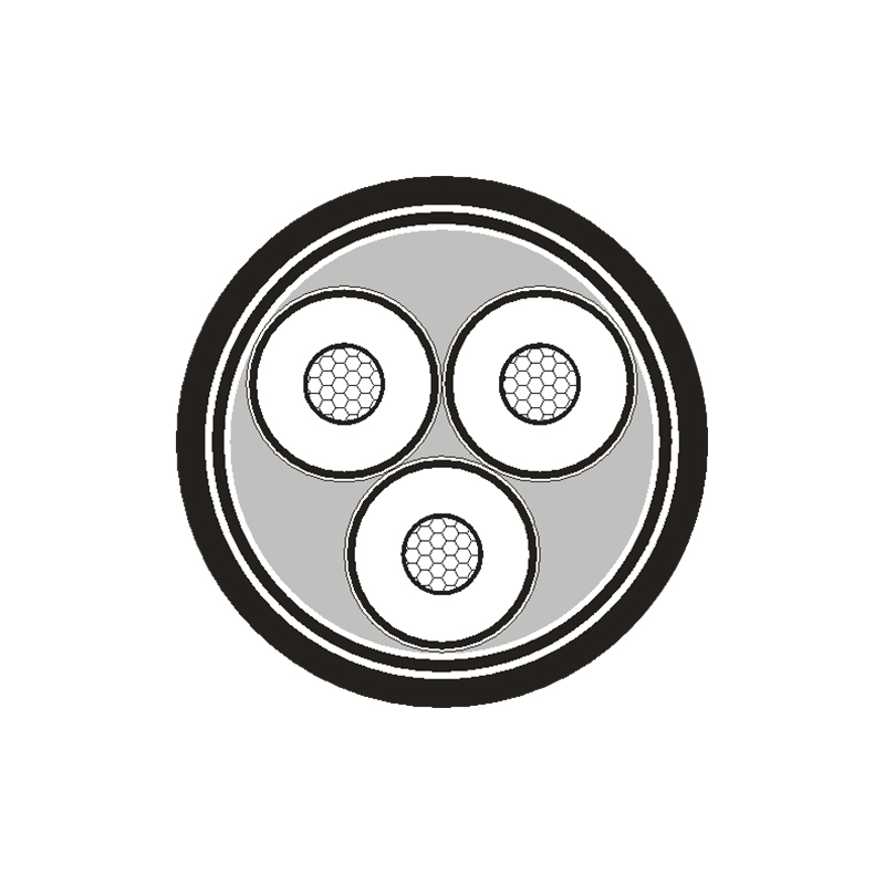 XLPE szigetelt tápkábel 3,6/6kV -26/35kV névleges feszültséghez