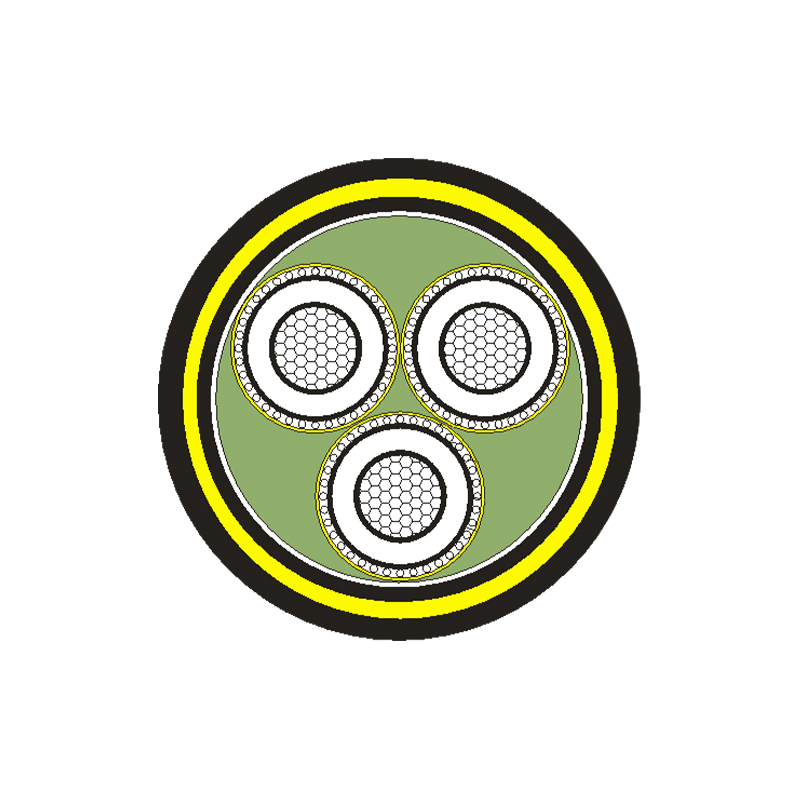 XLPE szigetelt tápkábel 3,6/6kV -26/35kV névleges feszültséghez