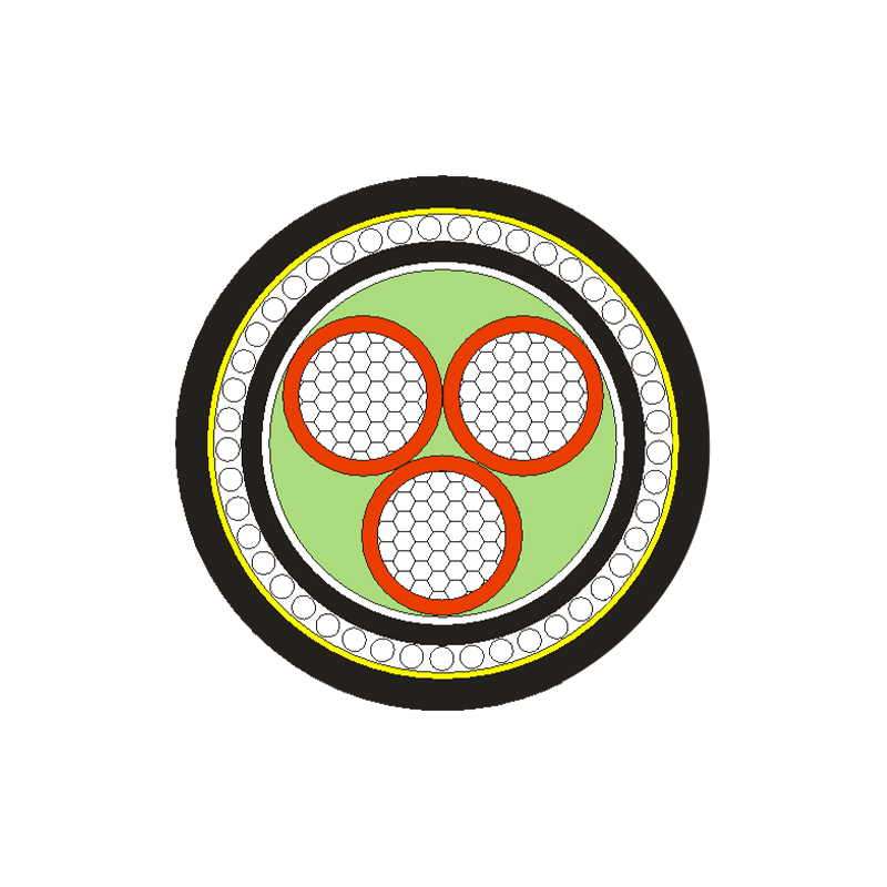 XLPE/PVC szigetelésű tápkábel 0,6/1kV névleges feszültséghez