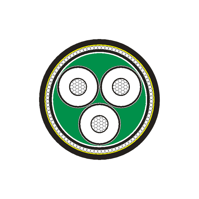 XLPE szigetelt tápkábel 3,6/6kV -26/35kV névleges feszültséghez