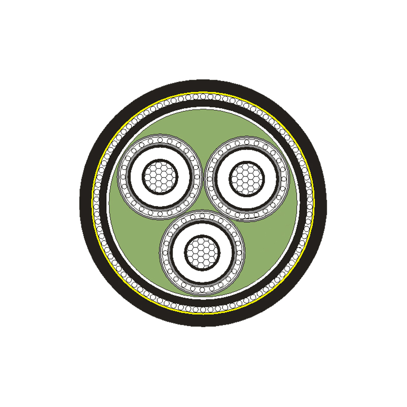 XLPE szigetelt tápkábel 3,6/6kV -26/35kV névleges feszültséghez