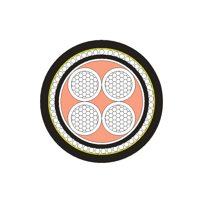 XLPE/PVC szigetelésű tápkábel 0,6/1kV névleges feszültséghez