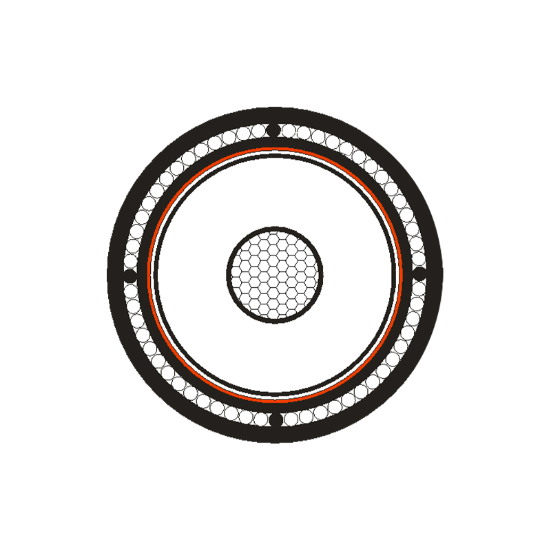 XLPE szigetelt tápkábel 3,6/6kV -26/35kV névleges feszültséghez