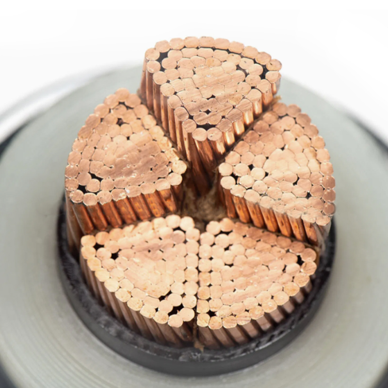 XLPE szigetelő kábel hullámos alumínium köpeny 290/500 kV névleges feszültséghez